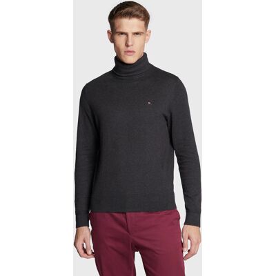 Tommy Hilfiger pánský šedý rolák S Tommy Hilfiger pánský šedý rolák S
