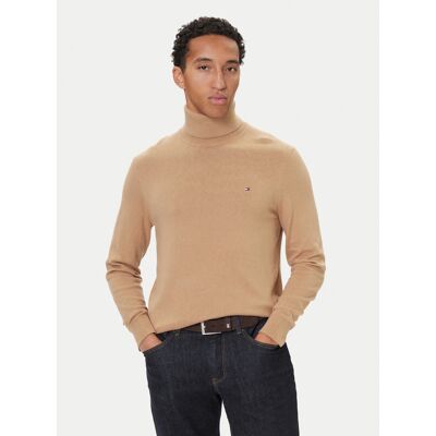 Tommy Hilfiger pánský béžový rolák XL Tommy Hilfiger pánský béžový rolák XL