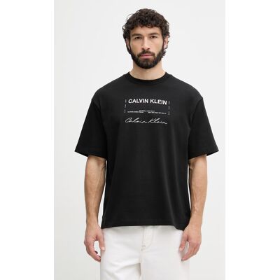 Calvin Klein pánské černé tričko 2XL Calvin Klein pánské černé tričko 2XL
