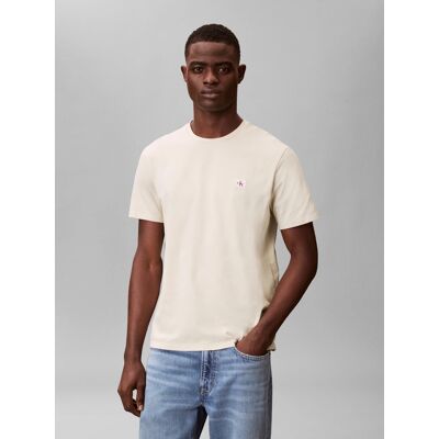 Calvin Klein pánské béžové tričko M Calvin Klein pánské béžové tričko M