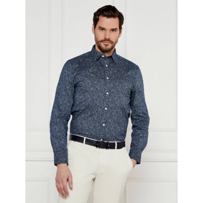 Tommy Hilfiger pánská tmavě modrá košile XL Tommy Hilfiger pánská tmavě modrá košile XL