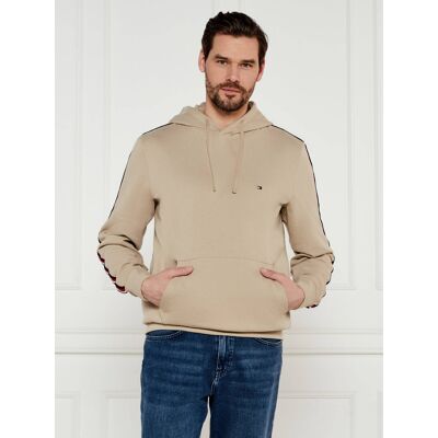 Tommy Hilfiger pánská béžová mikina XXL Tommy Hilfiger pánská béžová mikina XXL