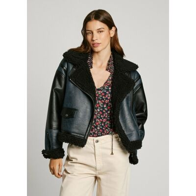 Pepe Jeans dámská modrá bunda BROOKLYN M Pepe Jeans dámská modrá bunda BROOKLYN M