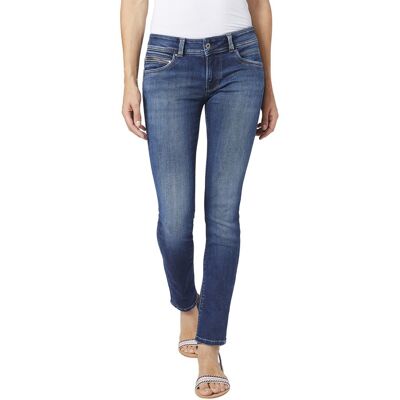 Pepe Jeans dámské modré džíny New Brooke 31 Pepe Jeans dámské modré džíny New Brooke 31