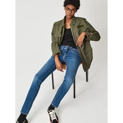 Pepe Jeans dámské modré džíny New Brooke 28/34 Pepe Jeans dámské modré džíny New Brooke 28/34