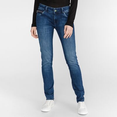 Pepe Jeans dámské modré džíny New Brooke 25 Pepe Jeans dámské modré džíny New Brooke 25
