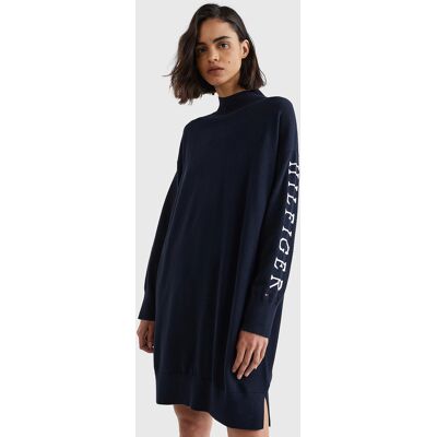 Tommy Hilfiger dámské tmavě modré svetrové šaty XS Tommy Hilfiger dámské tmavě modré svetrové šaty XS