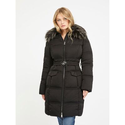 Guess dámská černá dlouhá bunda XL Guess dámská černá dlouhá bunda XL