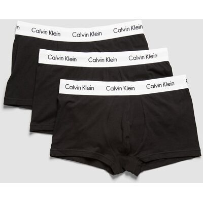 Calvin Klein pánské černé boxerky 3pack XS Calvin Klein pánské černé boxerky 3pack XS