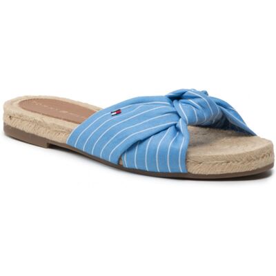 Tommy Hilfiger dámské modré pantofle 41 Tommy Hilfiger dámské modré pantofle 41