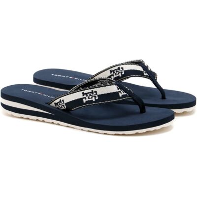 Tommy Hilfiger dámské tmavěmodré žabky 38 Tommy Hilfiger dámské tmavěmodré žabky 38