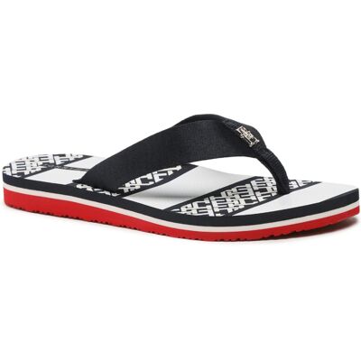 Tommy Hilfiger dámské tmavěmodré žabky 38 Tommy Hilfiger dámské tmavěmodré žabky 38