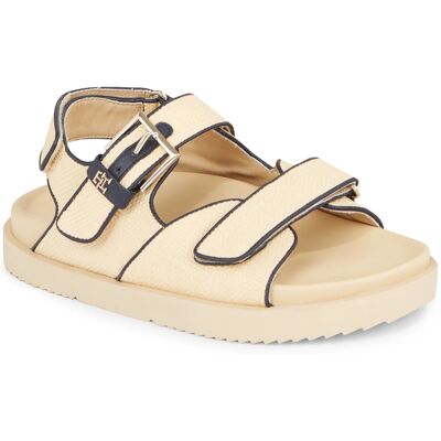 Tommy Hilfiger dámské béžové sandály 39 Tommy Hilfiger dámské béžové sandály 39