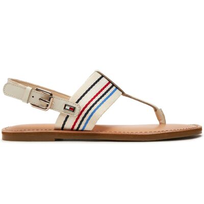 Tommy Hilfiger dámské béžové sandály 39 Tommy Hilfiger dámské béžové sandály 39