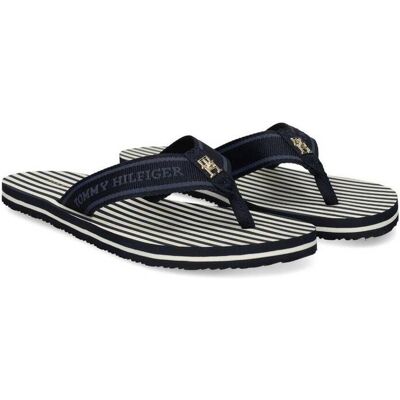 Tommy Hilfiger dámské tmavě modré žabky 37 Tommy Hilfiger dámské tmavě modré žabky 37
