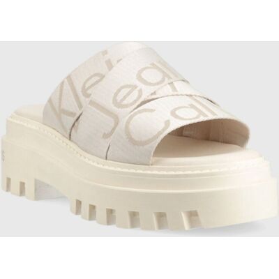 Calvin Klein dámské béžové pantofle TOOTHY 37 Calvin Klein dámské béžové pantofle TOOTHY 37