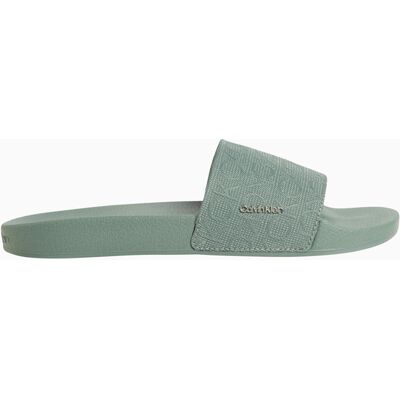 Calvin Klein dámské zelené pantofle 37 Calvin Klein dámské zelené pantofle 37
