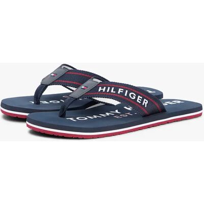 Tommy Hilfiger pánské tmavě modré žabky 41 Tommy Hilfiger pánské tmavě modré žabky 41