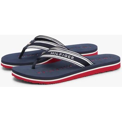 Tommy Hilfiger dámské tmavě modré žabky 36 Tommy Hilfiger dámské tmavě modré žabky 36