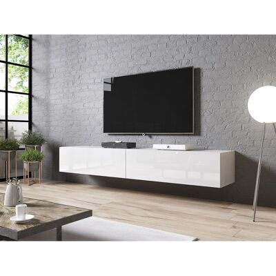 Stolní TV skříňka Charlotte 116 - Push to Open - 2 Dveře - 200x30x40cm Stolní TV skříňka Charlotte 116 - Push to Open - 2 Dveře - 200x30x40cm