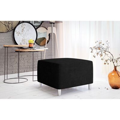 MOBILIER1 Reposapiés Comfivo 126 - Puf - 42x56x65 cm - Černá MOBILIER1 Reposapiés Comfivo 126 - Puf - 42x56x65 cm - Černá