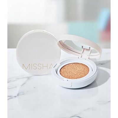 Missha - Magic Cushion Cover Lasting SPF50+/PA+++ - Ochranný dlouhodržící cushion make-up #21 Neutral Light Beige Missha - Magic Cushion Cover Lasting SPF50+/PA+++ - Ochranný dlouhodržící cushion make-up #21 Neutral Light Beige