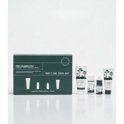Round Lab - Pine Calming Cica Trial Kit - Zklidňující mini sada pro citlivou pleť - Čisticí pěna 30ml + Toner 20ml + Ampule 10ml + Krém 20ml Round Lab - Pine Calming Cica Trial Kit - Zklidňující mini sada pro citlivou pleť - Čisticí pěna 30ml + Toner 20ml + Ampule 10ml + Krém 20ml