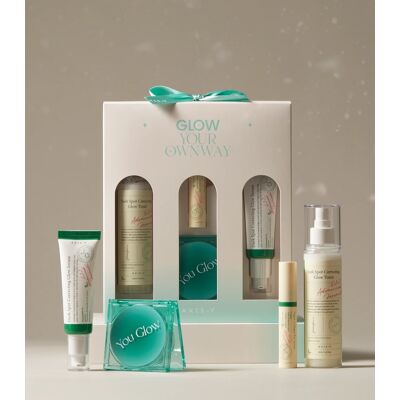 Axis y - Glow Your Ownway Set - Rozjasňující sada pro zdravý jas pleti - Toner 125ml + Oční sérum 10ml + Sérum 50ml + Zrcátko Axis y - Glow Your Ownway Set - Rozjasňující sada pro zdravý jas pleti - Toner 125ml + Oční sérum 10ml + Sérum 50ml + Zrcátko