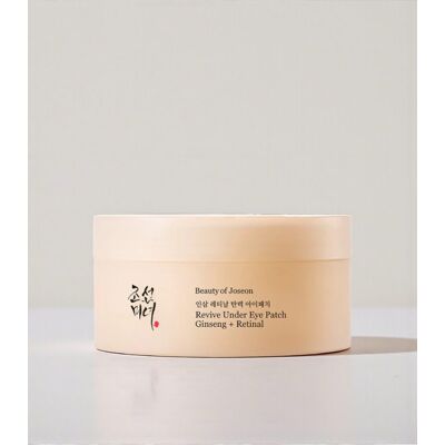 Beauty of Joseon - Revive Under Eye Patch Ginseng + Retinal - Oční hydrogelové polštářky s ženšenem a retinalem 60ks/93g Beauty of Joseon - Revive Under Eye Patch Ginseng + Retinal - Oční hydrogelové polštářky s ženšenem a retinalem 60ks/93g