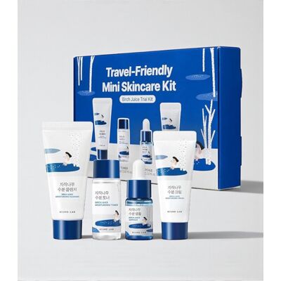 Round Lab - Birch Juice Trial Kit - Hydratační mini sada s březovou šťávou - Gel 30ml + Toner 20ml + Serum 10ml + Krém 20ml Round Lab - Birch Juice Trial Kit - Hydratační mini sada s březovou šťávou - Gel 30ml + Toner 20ml + Serum 10ml + Krém 20ml
