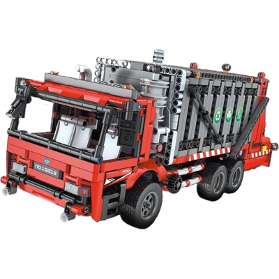 Mould King Popelářský vůz RC – Mould King 15019 Mould King Popelářský vůz RC – Mould King 15019