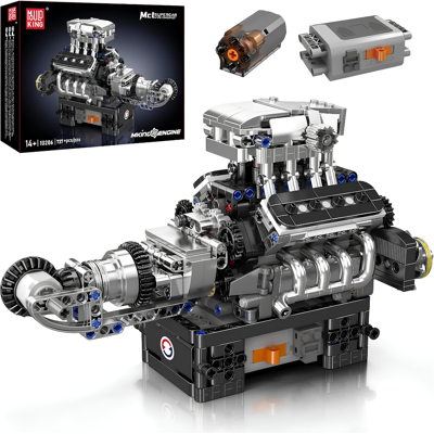 Mould King 10206 V8 – série motorů Mould King Mould King 10206 V8 – série motorů Mould King