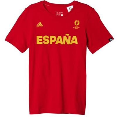 Dětské tričko Adidas Spain Graphic 116 Červená Dětské tričko Adidas Spain Graphic 116 Červená