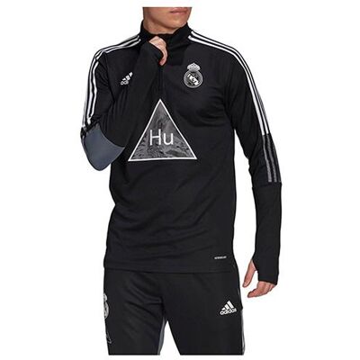Pánský top Adidas Real Madrid Human Race XL Černá Pánský top Adidas Real Madrid Human Race XL Černá
