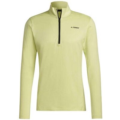 Dámská fleecová mikina Adidas Multi 1/2 M Žlutá Dámská fleecová mikina Adidas Multi 1/2 M Žlutá