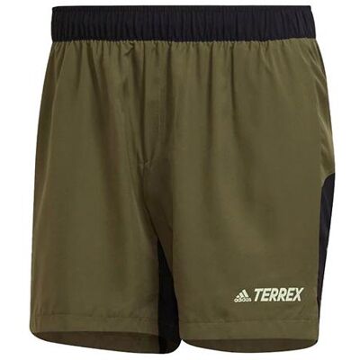 Pánské běžecké šortky Adidas Trail Shorts Army Pánské běžecké šortky Adidas Trail Shorts Army