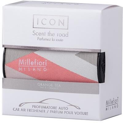 Vůně do auta Millefiori Milano Icon Textil Geometric, Orange Tea Vůně do auta Millefiori Milano Icon Textil Geometric, Orange Tea