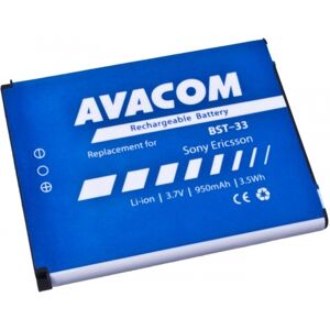 Baterie AVACOM GSSE-W900-S950A do mobilu Sony Ericsson K550i, K800, W900i Li-Ion 3,7V 950mAh (náhrad, GSSE-W900-S950A Baterie AVACOM GSSE-W900-S950A do mobilu Sony Ericsson K550i, K800, W900i Li-Ion 3,7V 950mAh (náhrad, GSSE-W900-S950A