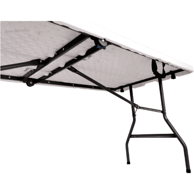 BRIMO Prodejní skládací stůl - 122x60 cm - plast, ocel BRIMO Prodejní skládací stůl - 122x60 cm - plast, ocel