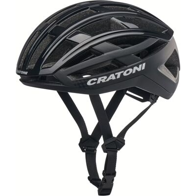 Helma CRATONI C-Airlite Black Glossy Matt - S/M (52-56cm) CRATONI Helma CRATONI C-Airlite Black Glossy Matt - S/M (52-56cm) CRATONI