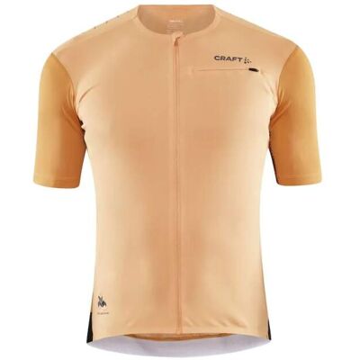 Pánské tričko PRO Gravel SS od Craft - oranžové - M Pánské tričko PRO Gravel SS od Craft - oranžové - M