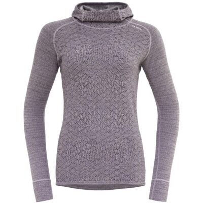 Devold of Norway Kvitegga Merino 230 Mikina s kapucí Orchid - Teplá a oboustranná Devold of Norway Kvitegga Merino 230 Mikina s kapucí Orchid - Teplá a oboustranná