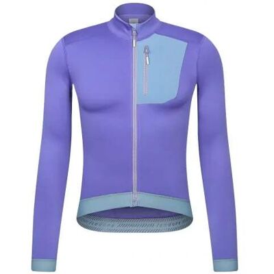 Cyklodres ISADORE Alternative Eco Fleece Long Sleeve Jersey Iris L Cyklodres ISADORE Alternative Eco Fleece Long Sleeve Jersey Iris L