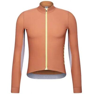 Cyklodres ISADORE Echelon Thermal Long Sleeve Jersey Argan Oil XL Cyklodres ISADORE Echelon Thermal Long Sleeve Jersey Argan Oil XL
