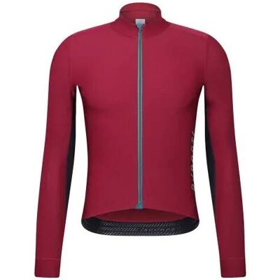 Cyklodres ISADORE Echelon Thermal Long Sleeve Jersey Zinfandel XS Cyklodres ISADORE Echelon Thermal Long Sleeve Jersey Zinfandel XS