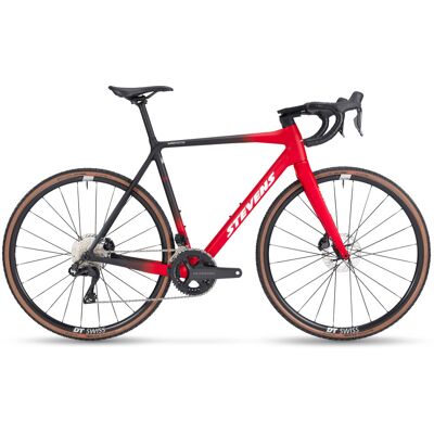 STEVENS Super Prestige Di2 Chrome Red Black XS/S STEVENS Super Prestige Di2 Chrome Red Black XS/S