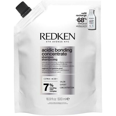 Redken Acidic Bonding Concentrate posilující šampon pro slabé vlasy (náplň) 500 ml Redken Acidic Bonding Concentrate posilující šampon pro slabé vlasy (náplň) 500 ml