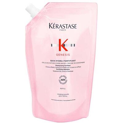 Kérastase Genesis Bain Hydra-Fortifiant Refill 500 ml – Náplň posilujícího šamponu proti padání vlasů Kérastase Genesis Bain Hydra-Fortifiant Refill 500 ml – Náplň posilujícího šamponu proti padání vlasů