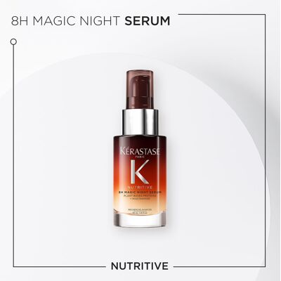 Kérastase Nutritive 8H Magic Night Serum výživné zkrášlující noční sérum cestovní balení 30 ml Kérastase Nutritive 8H Magic Night Serum výživné zkrášlující noční sérum cestovní balení 30 ml