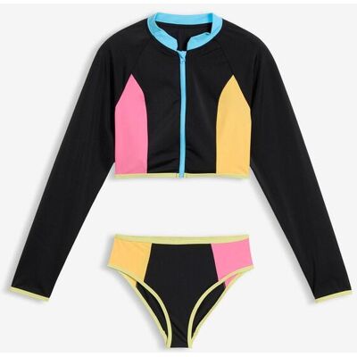 bonprix Bikiny s dlouhým rukávem (2dílná souprava) - Dívky - 152/158 bonprix Bikiny s dlouhým rukávem (2dílná souprava) - Dívky - 152/158